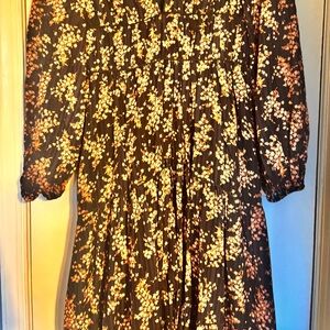 Floral Long Sleeve Dress